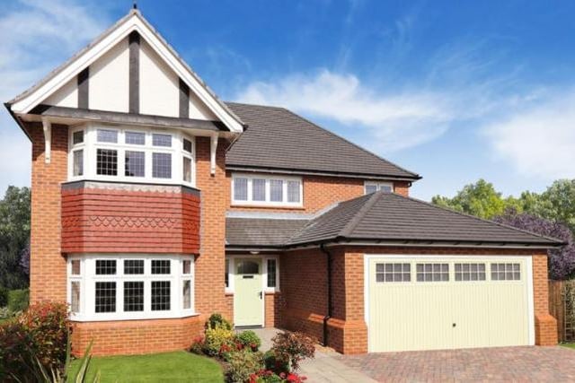 New build Redrow four-bed detached house in Lightfoot Lane, Preston.
Asking price: £454,995.