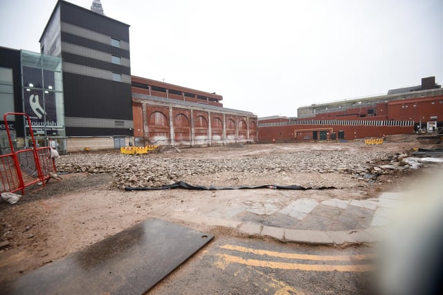 Groundwork is underway to prepare the former Tower Street car park site for construction. The new Wilko’s store is due to be finished in time for the retailer to be trading next Christmas.
