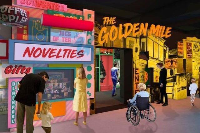 The £13m Showtown museum remains on track to open in spring 2023 inside the Sands Hotel on Central Promenade.
