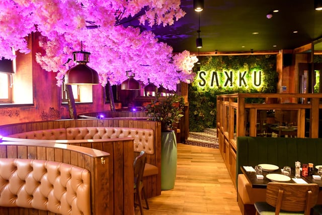 With pink cherry blossom ceilings, neon signs and hand-crafted sushi that resembles works of art, Sakku is an Instagrammer’s paradise. The all-you-can-eat Japanese restaurant, in St Peter’s Place, has a menu of more than 150 dishes - unlimited for £35 on weekends and lower on weekdays.