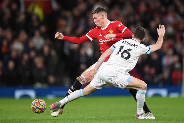 A progressive source in midfield for the final half hour. After overcoming the initial ring rust, having been inactive since February, the substitute limited the influence of McTominay while showing ambition in possession; playing the ball forward and between the lines.