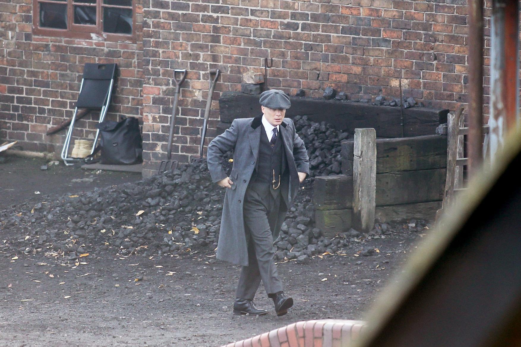 Peaky Blinders filming in Leeds (Image: Anita Maric/SWNS)
