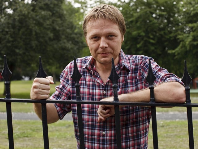 The six-part ITV drama Married Single Other follows three lower-middle class couples living in suburban Leeds. It was filmed across the city, using areas such as Little London, Lincoln Green, Burmantofts and Clarence Dock. Pictured is Shaun Dooley who played paramedic Eddie in the series