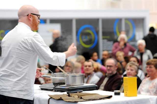 Kirkcaldy's Food & Drink Fair, which runs as part of the Festival of Ideas, was a huge success - and numbers attending continue to grow. It was a joint venture between Kirkcaldy4All and Fife College. (Pic: Fife Photo Agency)