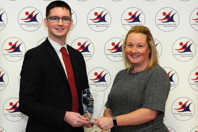 The Active Schools Youth Volunteer Award, presented by Active Schools Manager, Pamela Colburn, went to James Moran  who is involved in a number of sports at a volunteering level as well as being a Active Schools Ambassador.