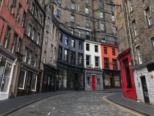 Not a soul in sight.