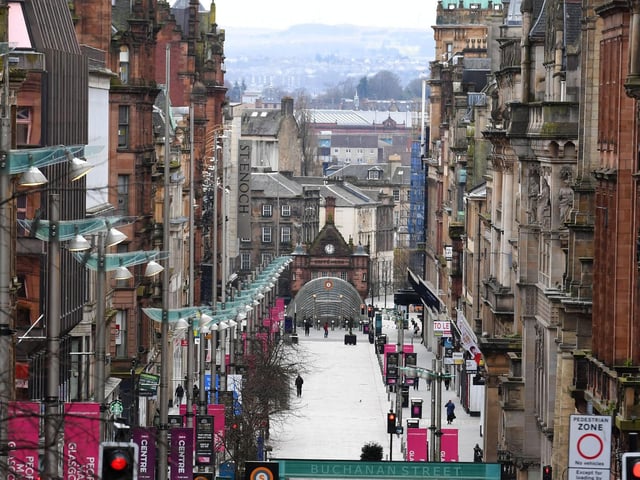 The Glasgow public acting on the First Minister's request.