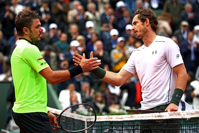 Murray defeated Wawrinka in four sets to become the first male British player since Bunny Austin in 1937 to reach a French Open final.