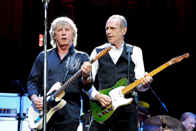 Rock veterans Status Quo, formed in London in 1962 but only known by their current name since 1967, played at Hawick Town Hall on April 18, 1970, following the release of second LP Spare Parts in September 1969. (Photo by Ian Gavan/Getty Images)