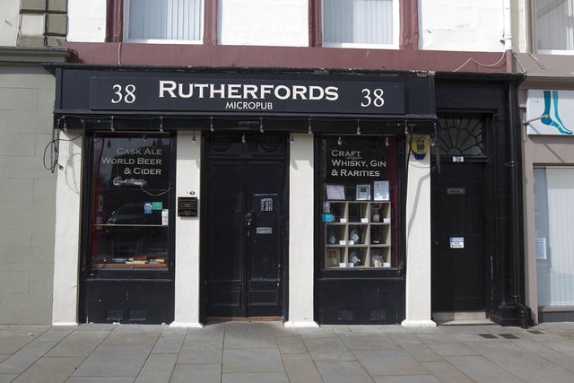 Rutherfords micro pub in Kelso.