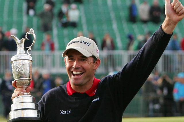 The Irishman claimed his first major at Carnoustie by beating Spaniard Sergio Garcia - whose 18th hole putt to win in regulation play had agonisingly lipped out - in a play-off.