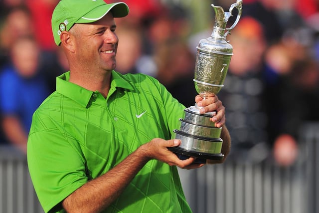 American Cink broke 59-year-old Tom Watson's heart by winning a four-hole play-off at Royal Troon. Watson would have become the oldest major winner ever had he parred the last hole in regulation.