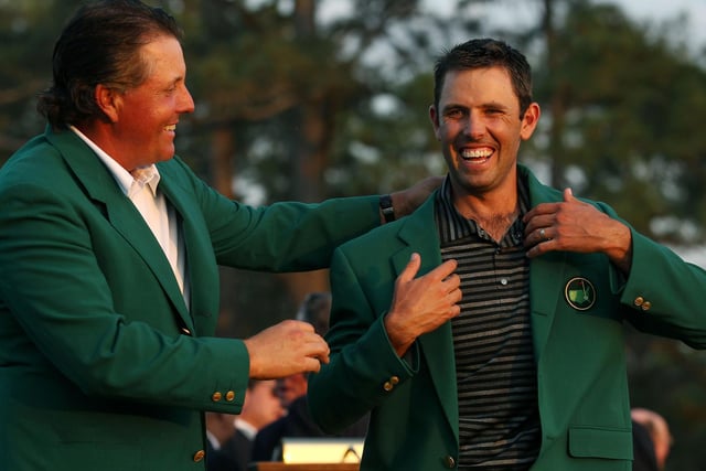 Followed in the footsteps of fellow South African, and golfing great, Gary Player, to win the Masters. 
Photo by Andrew Redington/Getty Images.