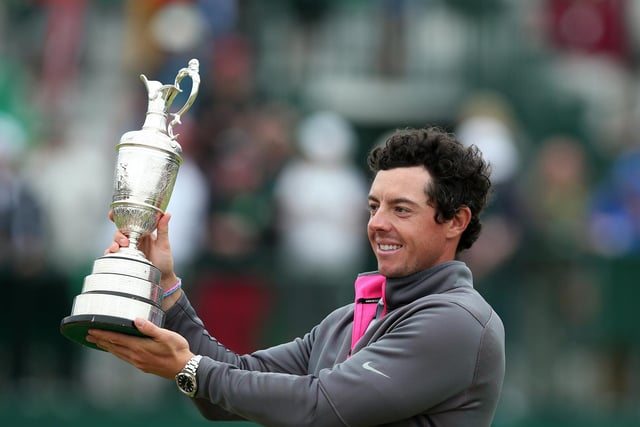 Northern Irish sensation McIlroy's only Open win so far arrived at Hoylake, where he ended up two strokes ahead of runners-up Rickie Fowler and Sergio Garcia.