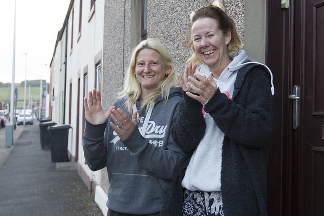 Angela Lynch and Ember Hall from Earlston