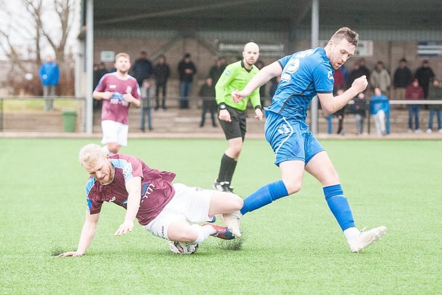 The BUs suffered a shock home reverse to strugglers Whitehill Welfare