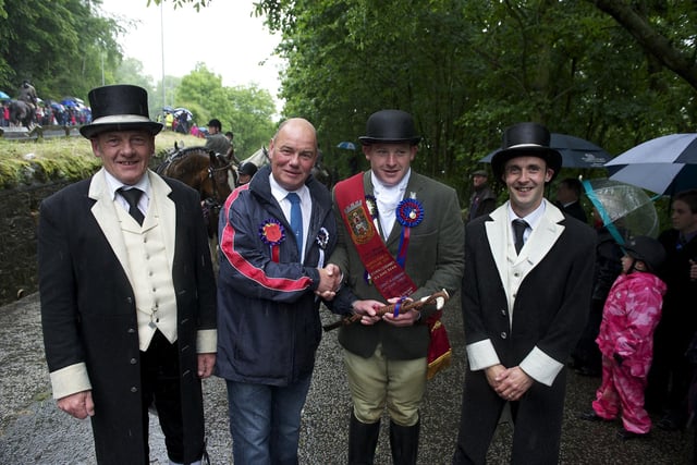 Selkirk Common Riding celebrations in 2012.