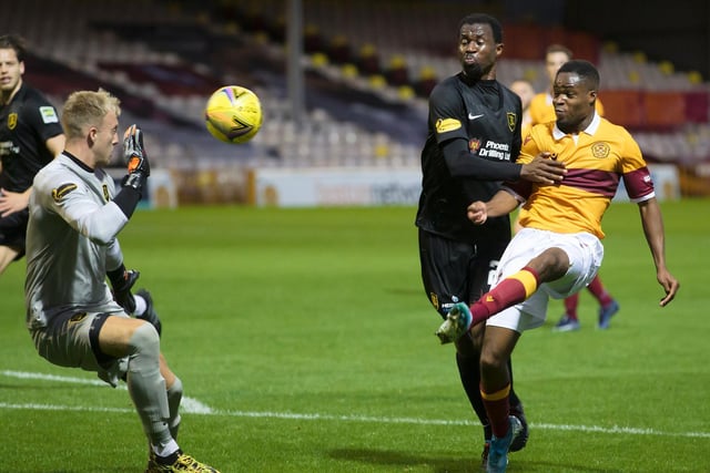 Sherwin Seedorf has goal attempt for Motherwell in second half