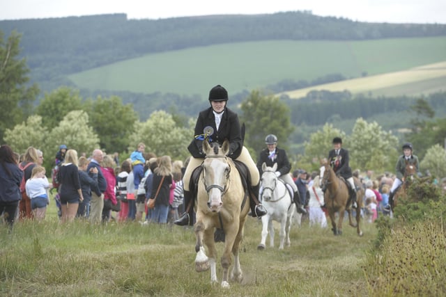 Riders at 2013's Lauder Common Riding.