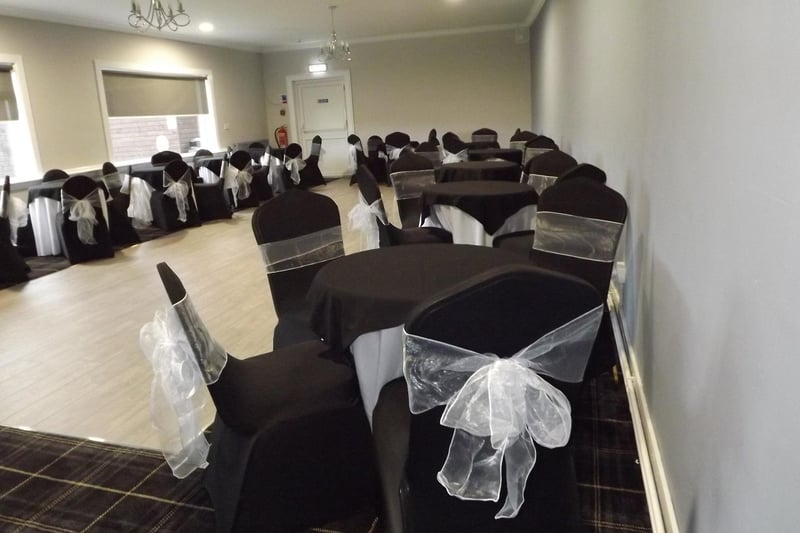 The function hall is ready to host all kinds of occasions