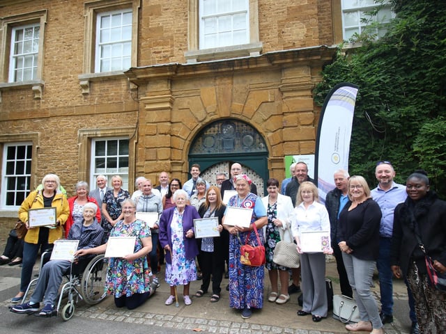 Group photo from awards event 2019