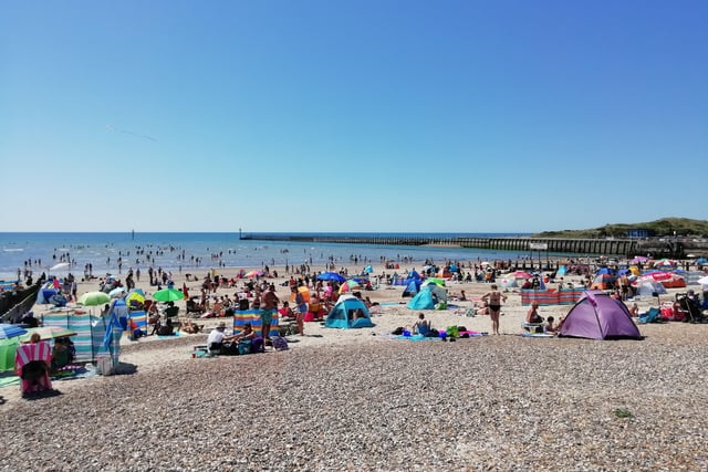Littlehampton Beach was busy on June 25 as revellers enjoyed the sunshine. Picture: Simon Ball