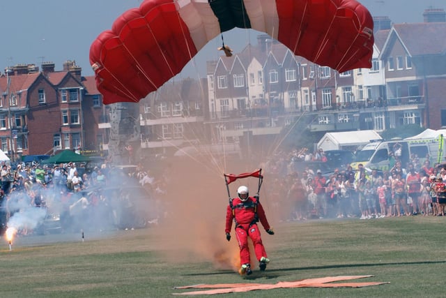 The Red Devils at Littlehampton Armed Forces Day 2010. Picture: Stephen Goodger L26164p10