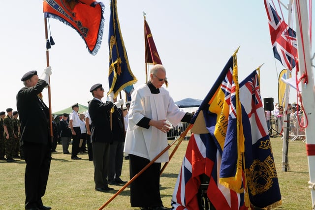 The Drumhead Service at Littlehampton Armed Forces Day 2010. Picture: Stephen Goodger L26181h10