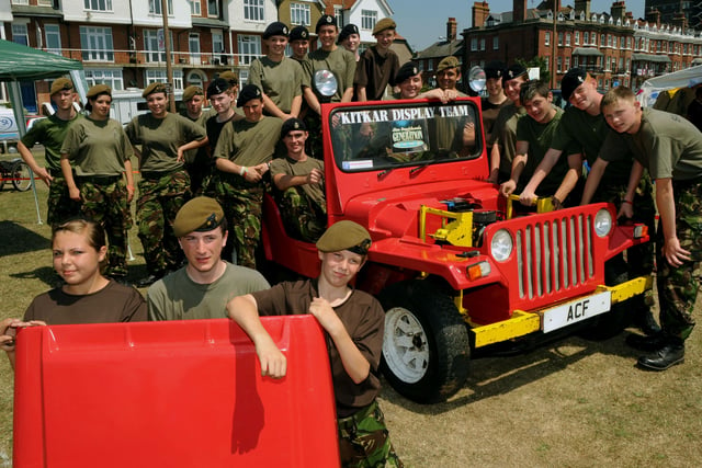 The KitKar cadet display team at Littlehampton Armed Forces Day 2010. Picture: Stephen Goodger L26182h10