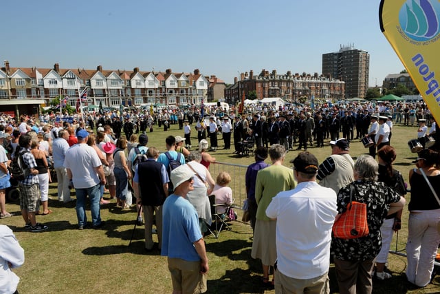 The Drumhead Service at Littlehampton Armed Forces Day 2010. Picture: Stephen Goodger L26174h10