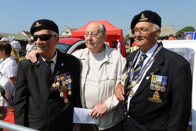 Veterans at Littlehampton Armed Forces Day 2010. Picture: Stephen Goodger L26178h10
