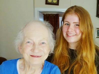Orla Phipps goes viral with heartwarming TikTok videos with her grandma Agnes, who has dementia