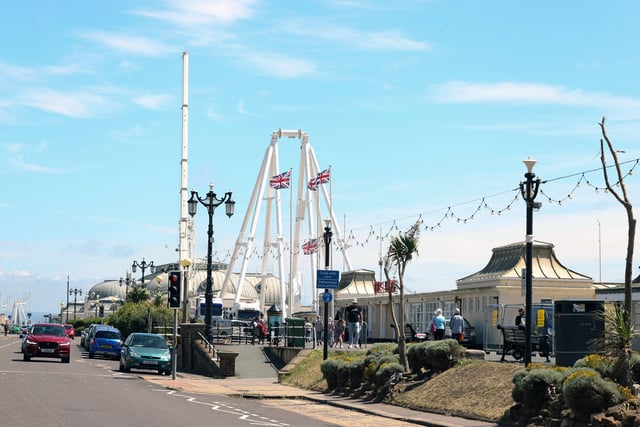 The wheel is returning to the seafront