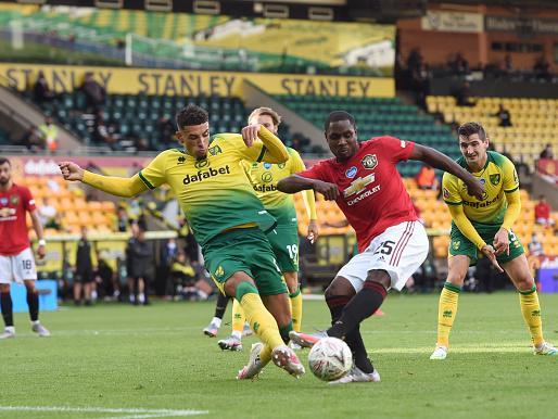 On for Martial with minutes to go