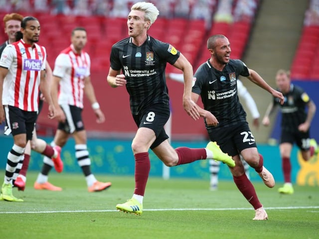 Snapping him up on a two-year deal looks an increasingly smart piece of business from Curle. So good in the play-offs and will be again in League One next season.