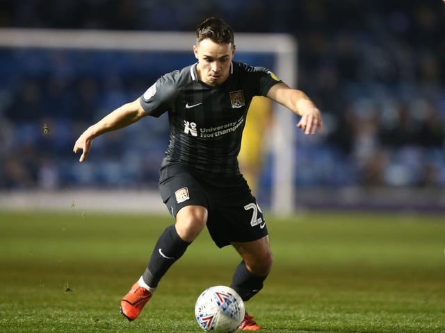 His three years at the Cobblers have been dominated by loan spells, spending time at Cambridge, Cheltenham and most recently Newport. Doesn't look to be part of Curle's plans going forward.