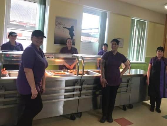 Many of our Caf Vie staff are still working on our sites across the county to provide meals for our staff and inpatients.