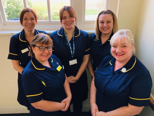 Infection Prevention and Control Team - This team helps staff, patients and visitors to NHFT to keep safe by ensuring we keep the risk of infection and contamination to a minimum. As well as providing a service to NHFT, we also offer advice and guidance to GP Practices and Nursing Homes within Northamptonshire and the commissioning element of Nene and Corby CCG's. As you can imagine, they have been and continue to be extremely busy during the COVID-19 pandemic. Picture taken pre-lockdown.