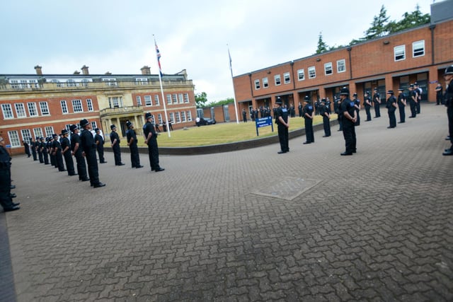 While things slowed down in the world amidst the coronavirus pandemic, police officer recruitment and training continued apace to ensure Northamptonshire Police remains prepared to fight crime and protect people. In June, a total of 66 officers stood on parade for uniform inspection.