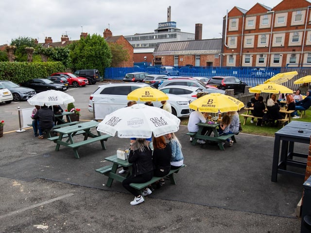 Beer gardens will now become a huge part of the pub lifestyle. Photo: Leila Coker.