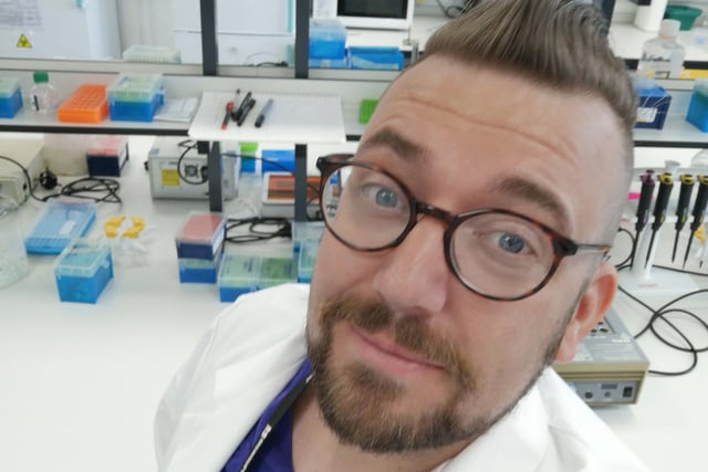 Molecular Bioscience lecturer David Young juggled daily lecturing duties and his own research with volunteering to support local hospital colleagues tackling the pandemic. He gave his spare time to support Northampton General Hospitals (NGH) testing of Covid-19 samples.