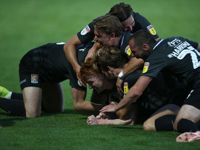 Town looked dead and buried after a 2-0 first leg defeat but they came roaring back in spectacular style at Whaddon Road. Dominant and relentless, Curle's inspired men romped their way to Wembley and left Cheltenham shell-shocked.