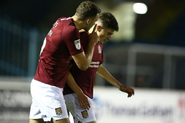 It was during the break at Brunton Park when Curle first switched to three at the back. Proved a masterstroke as Cobblers improved from a dull first-half to win in Cumbria, with Scott Pollock scoring his first ever goal.