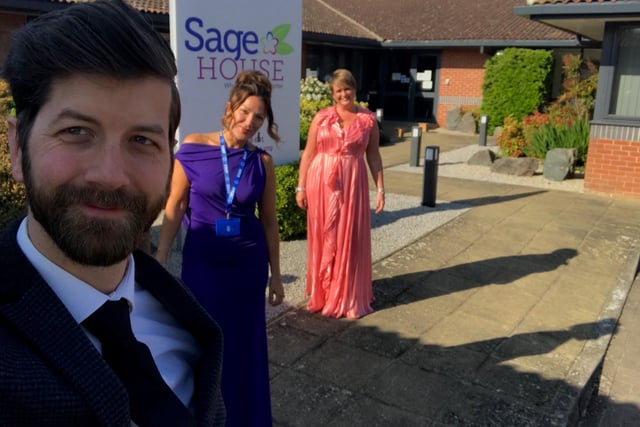 Sage House staff 'Dress up 4 Dementia' SUS-200607-145251001