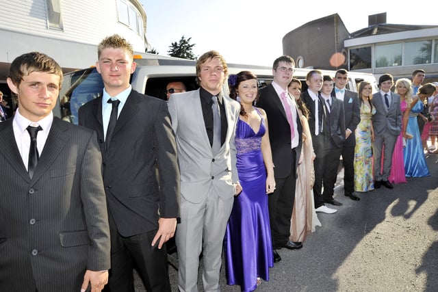 Pupils from Bourne Community College, Southbourne, pictured arriving for their 2010 prom, held at the Langstone Hotel, Northney, Hayling Island. Pictures: Michael Scaddan 101990-0070