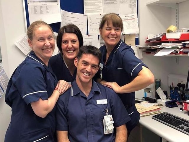 Laura Finch wanted to thank the "amazing senior nurse team on the emergency floor at Worthing Hospital, who have kept the team positive and supported as well as providing brilliant care to all our patients throughout these challenging times." SUS-200707-104831001