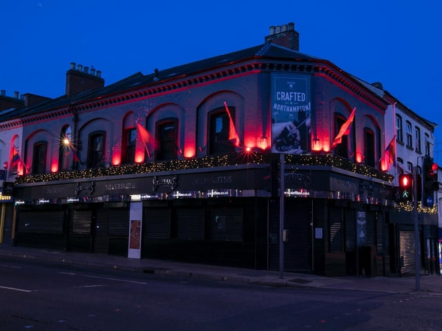 Steffans Jewellers got involved in the Light It Up Red campaign. Photo: Leila Coker