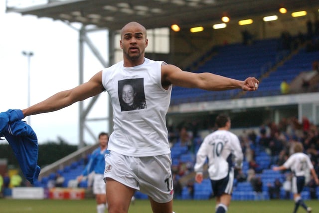 6th. LEON MCKENZIE. Posh years: 1998-04. Posh starts: 97. Posh goals: 53. GPG ratio: 1.83. 
McKenzie made an instant impact at Posh with two goals on his debut at Cardiff while on loan from Crystal Palace. He also scored a winning goal against local rivals Cambridge United during a second loan spell before he moved to London Road on a permanent basis. A regular scorer and firm fans’ favourite who moved to Norwich City in 2004.