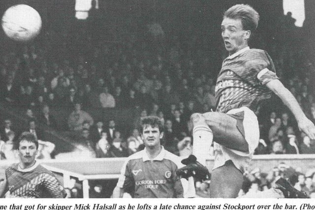MICK HALSALL: Inducted 26/11/2011: Inspirational captain of Chris Turner's back-to-back promotion-winning sides of the early 1990s.
