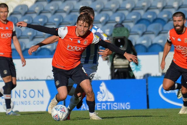 Has added some real bite in midfield as he got around the pitch well, always putting a foot in to break up the play. Curled one effort over and then showed great vision to send Collins through as Luton doubled their lead